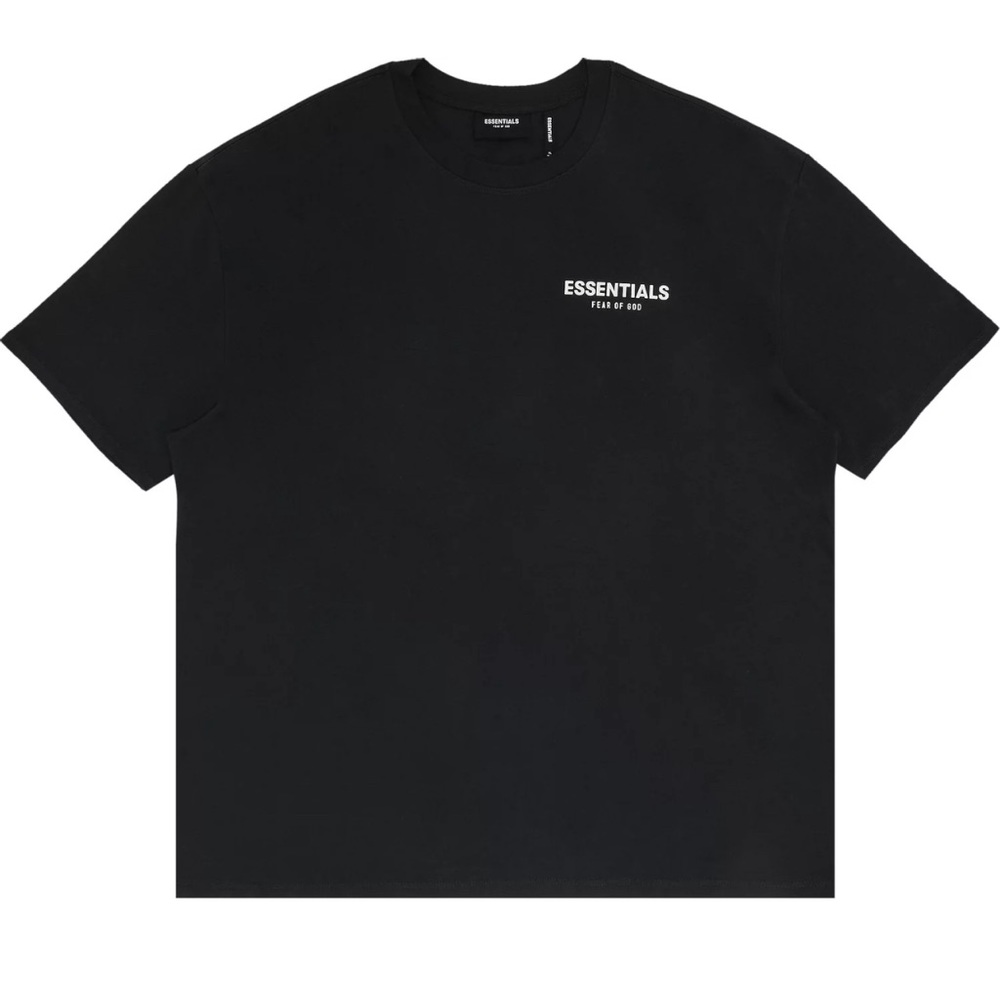 Fear of God Essentials Boxy Photo Series T-Shirt 'Black'